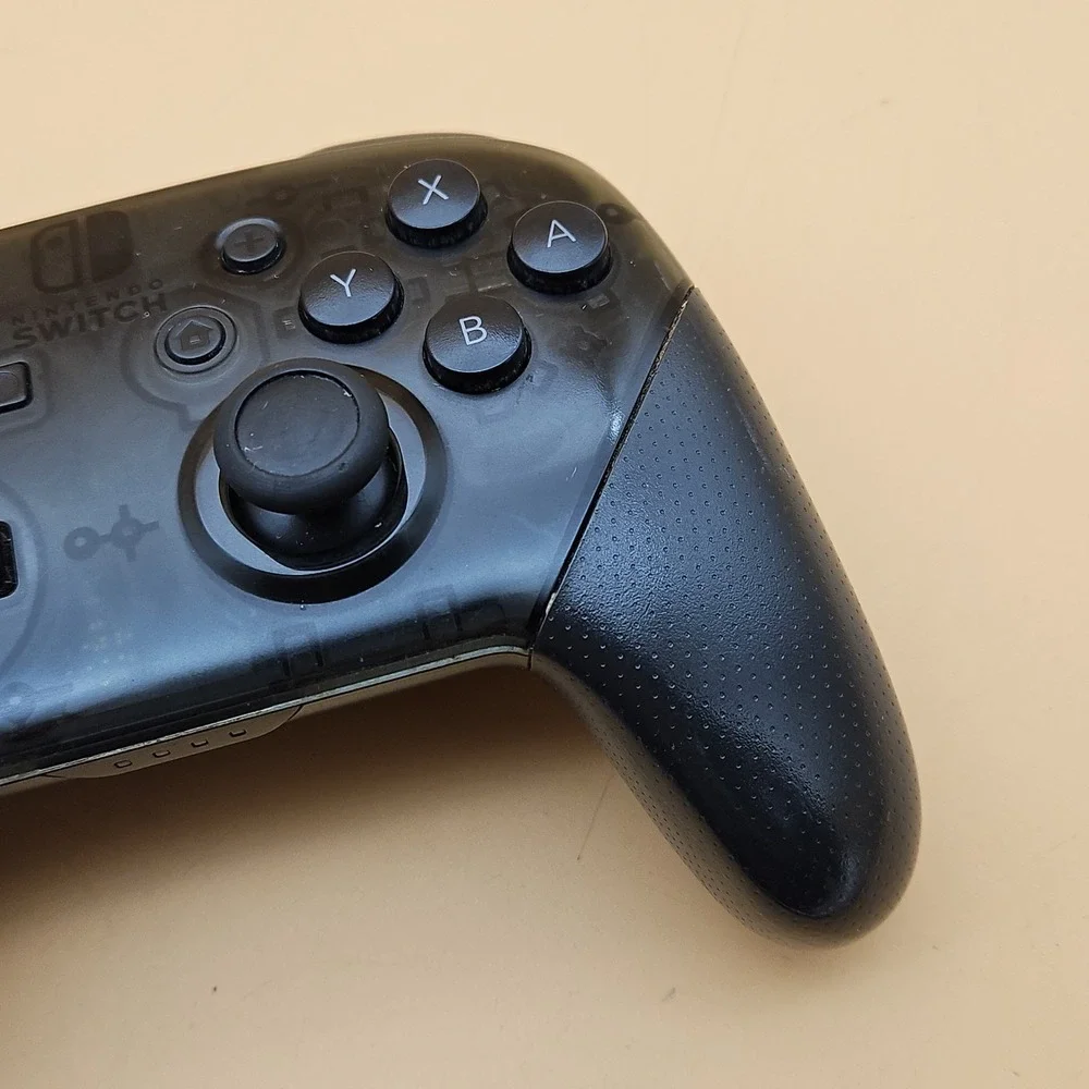 2 Nintendo Switch Pro Controllers Wireless OEM Black Gamepad Controller Lot